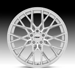 TSW Sebring Machined Silver Custom Rims Wheels 3